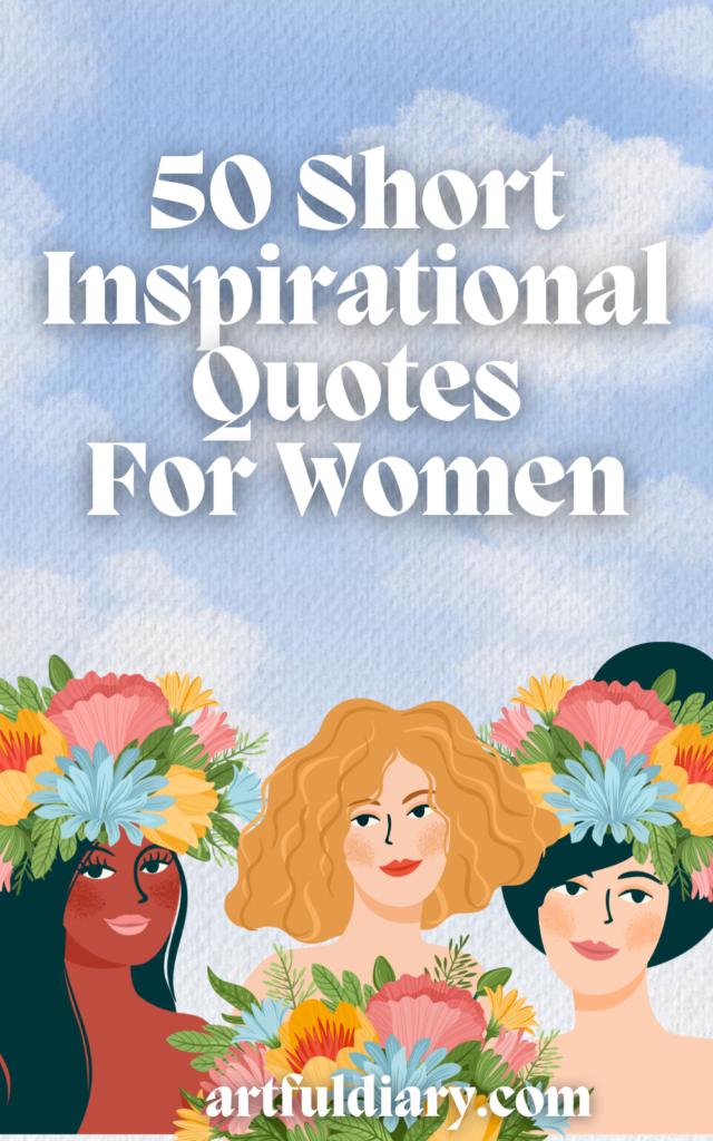 Short Inspirational quotes for women blog's Featured Image