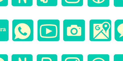 100+ Free Turquoise App icons Customized for iPhone