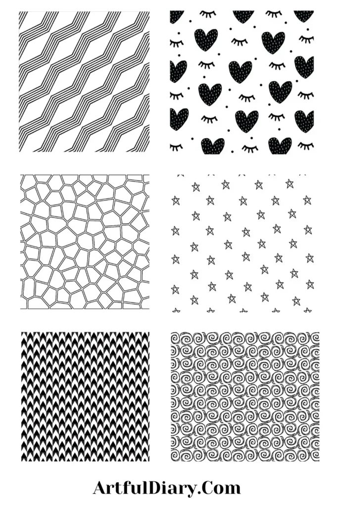 111+ Cool Easy Patterns to Draw