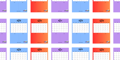 10+ Amazing Free Printable April Calendar 2024