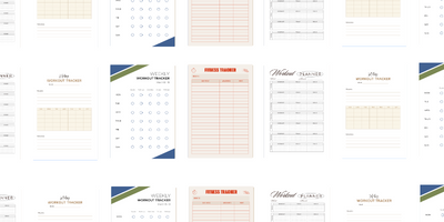 25+ FREE WORKOUT TRACKER PRINTABLE: Fitness Simplified