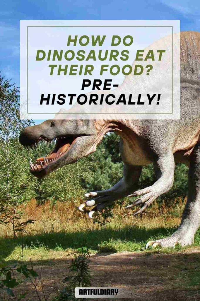 How do dinosaurs eat their food? Pre-historically! dinosaur puns