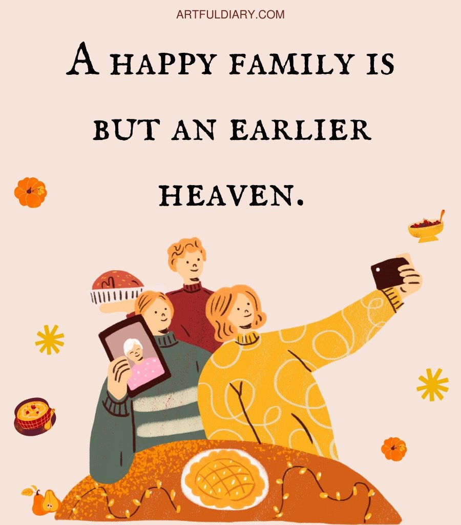 Thanksgiving Quotes For Family.