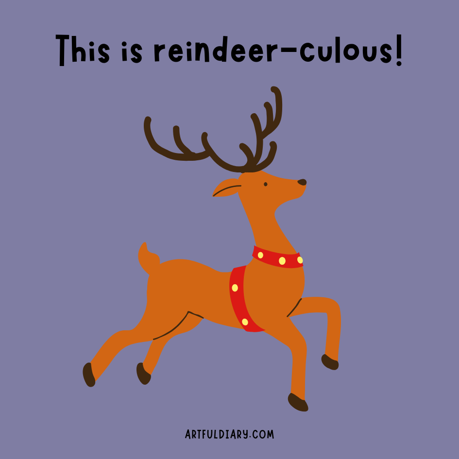 christmass puns, Reindeer Puns