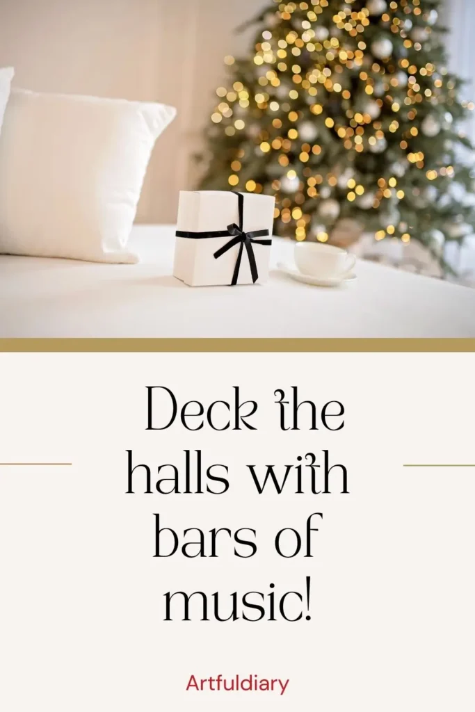 Deck the halls with bars of music! christmas puns