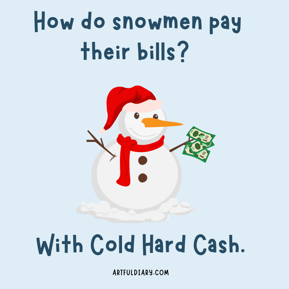 Funny Snowman Pun