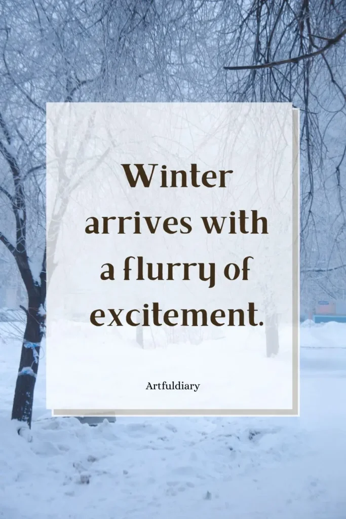 Winter arrives with a flurry of excitement, snow puns