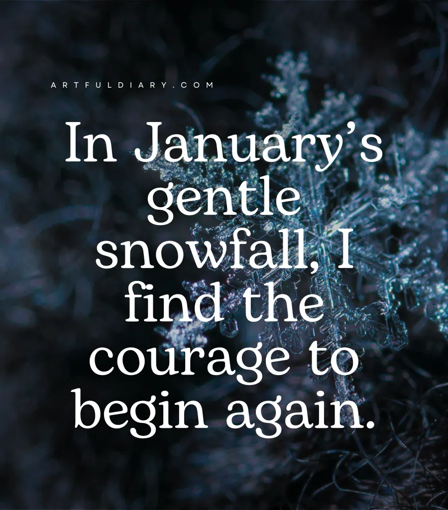 Positive January Quotes.