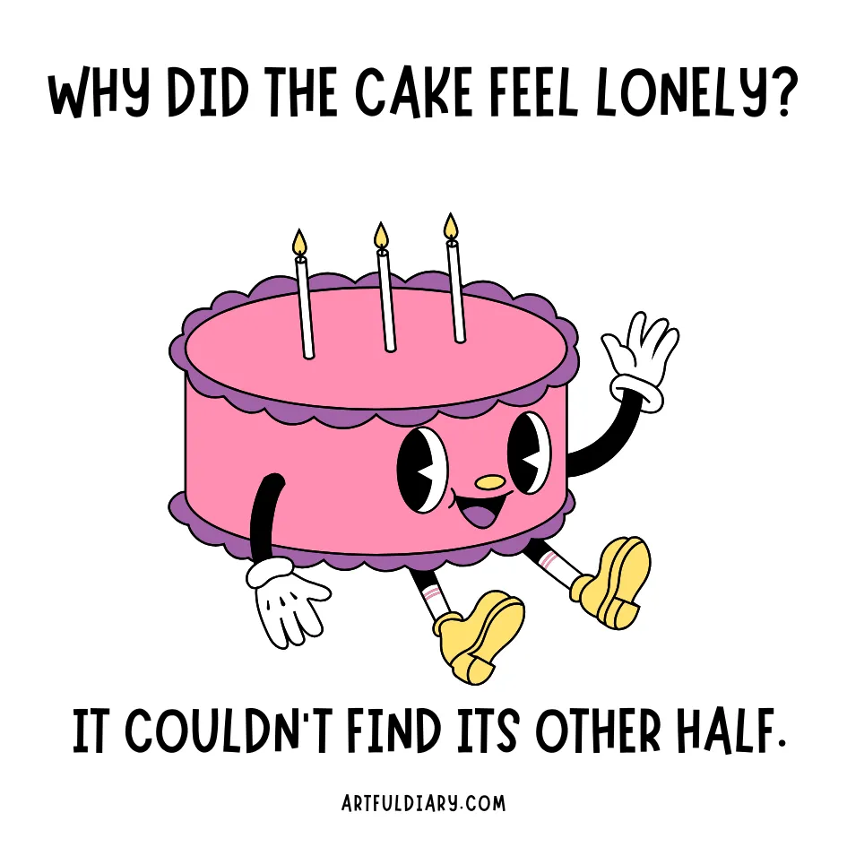 funny cake pun.