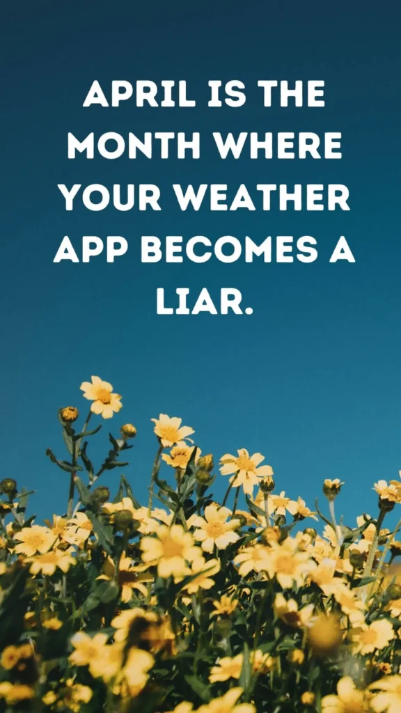 Hello April Quotes