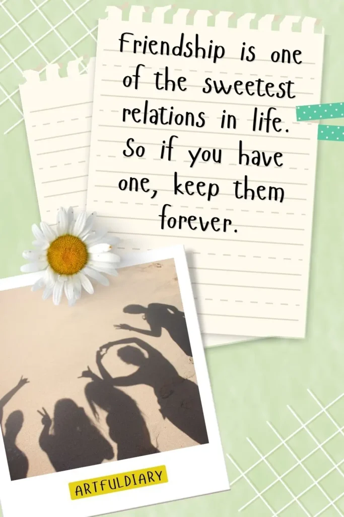Friendship is one of the sweetest relations in life. So if you have one, keep them forever, happy friendship day quotes