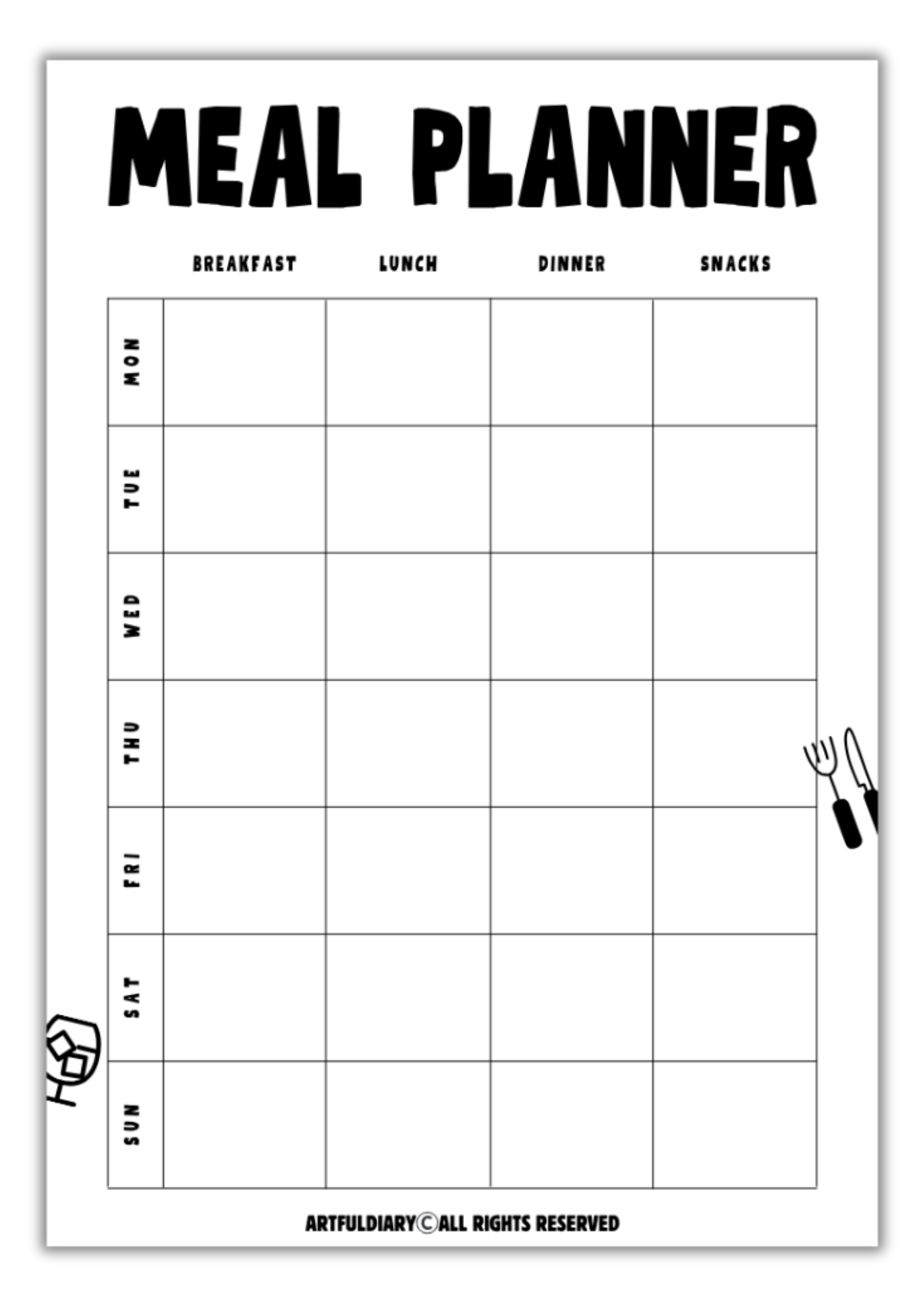 Meal Planner Printable (6)