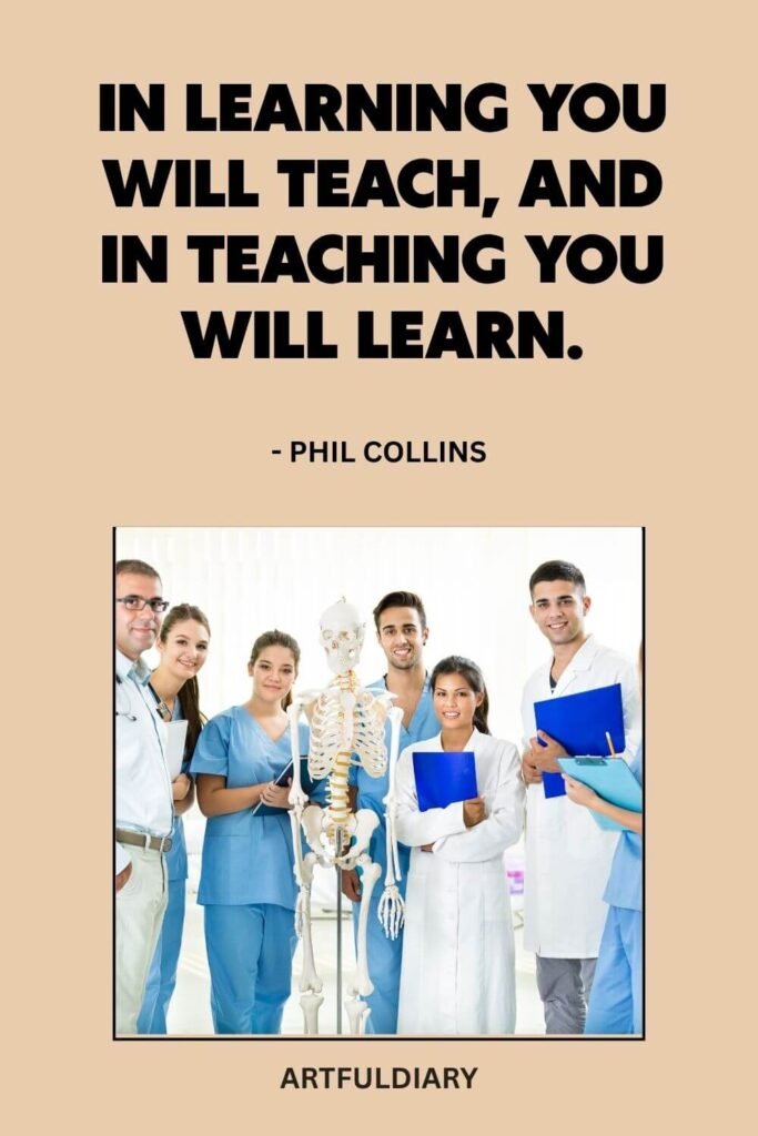 In learning you will teach, and in teaching you will learn, Happy Teachers day quotes (1)
