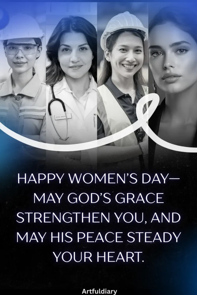 womens day quotes for christian, Happy Women’s Day—may God’s grace strengthen you, and may His peace steady your heart